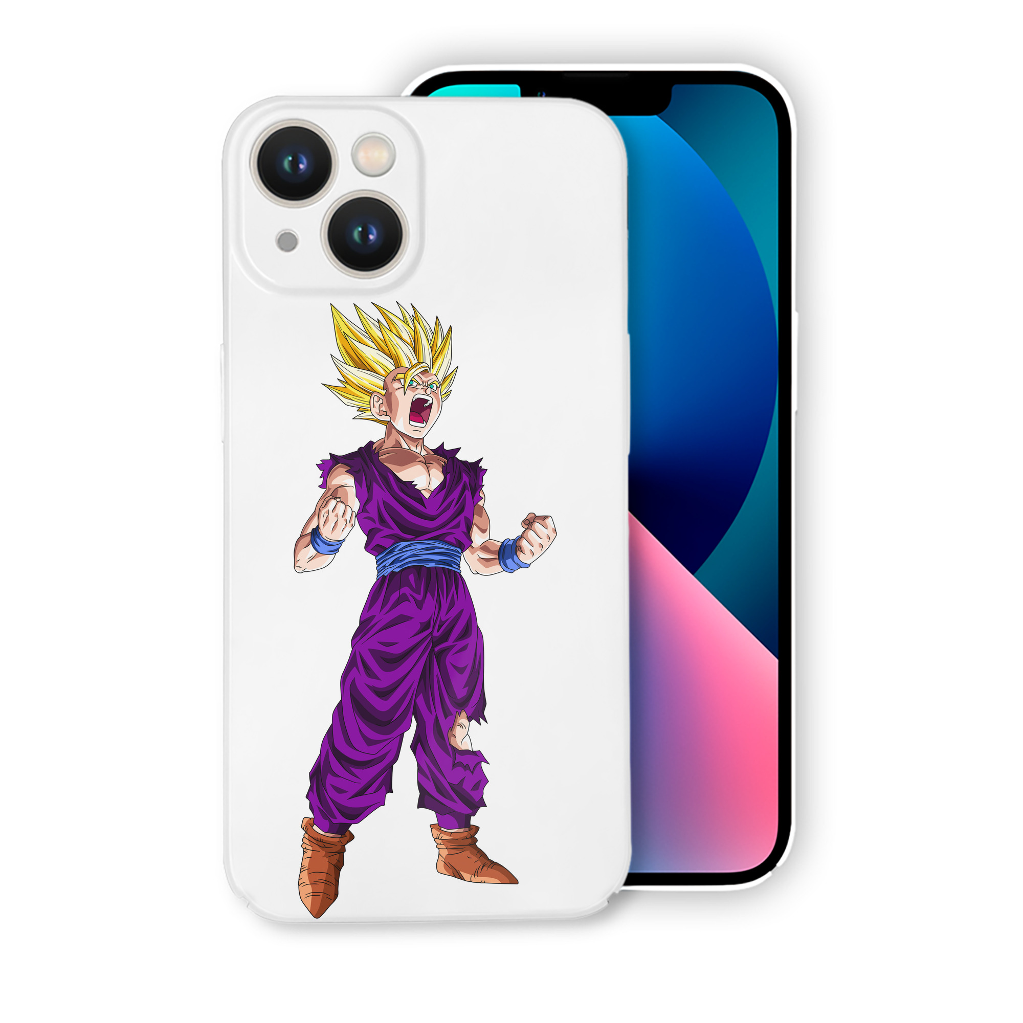 （画像用） ドラゴンボール 孫 悟飯（そんごはん）DRAGON BALL Son Gohan 【iPhone 14シリーズ対応】ハードケース